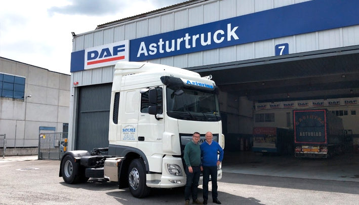 Entrega de DAF XF