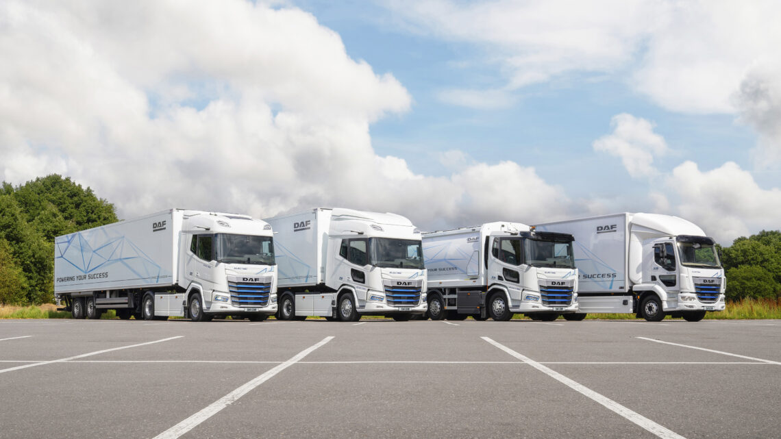 Los modelos DAF XD y XF Electric de Nueva Generación marcan el estándar
