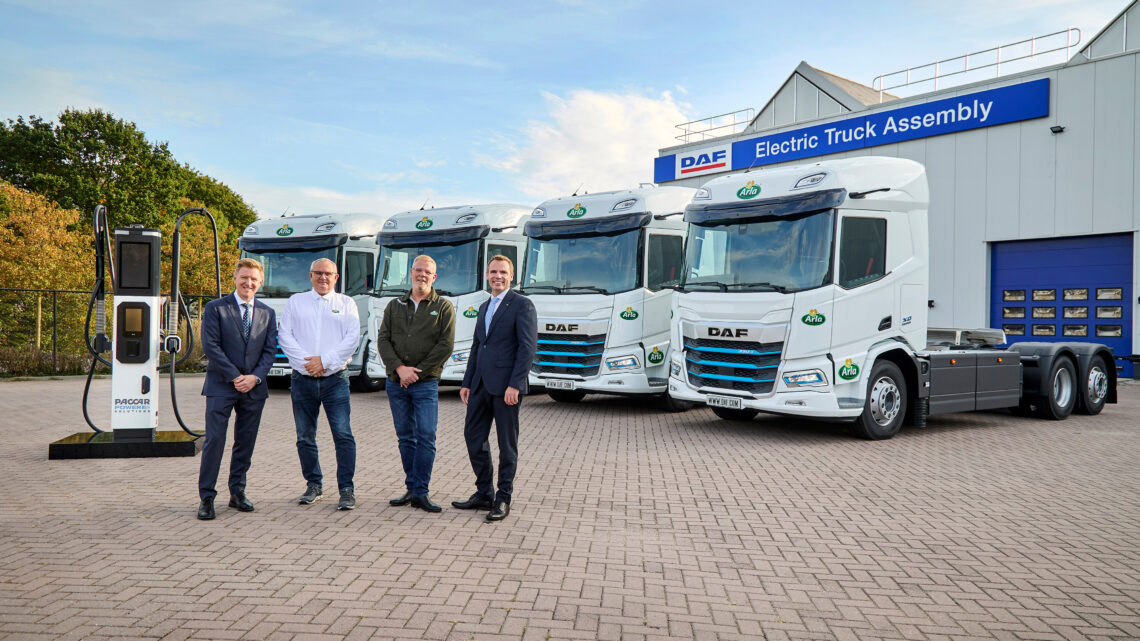 Arla Foods mejora su transporte con los DAF XD Electric