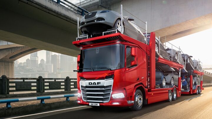 DAF presenta el chasis para el transporte de automóviles