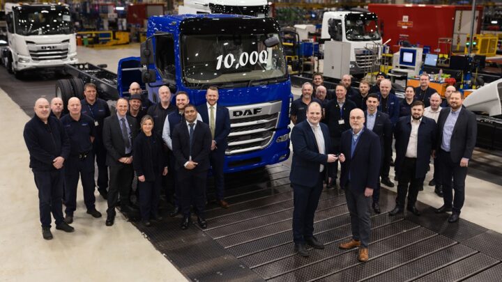 DAF alcanza las 10 000 unidades de camiones de distribución XB