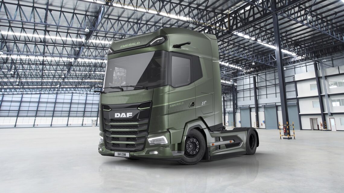 DAF presenta el DAF XG⁺ edición Emerald
