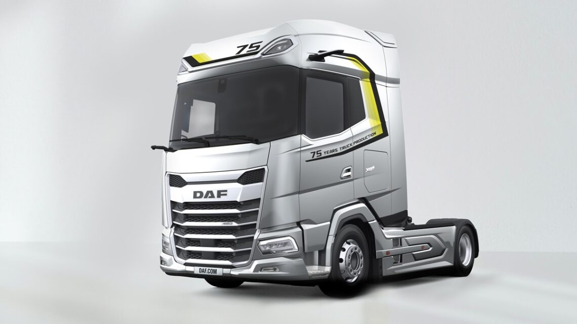 Edición especial del DAF XG⁺ para celebrar 75 años de producción de camiones