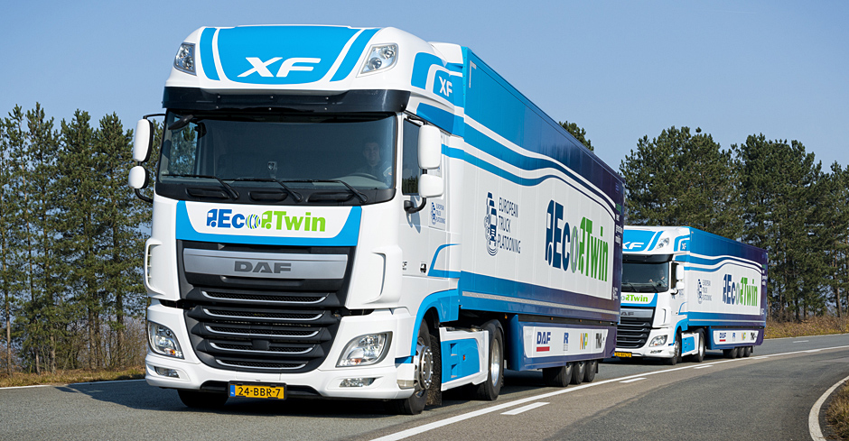 EcoTwin participa en el European Truck Platooning Challenge
