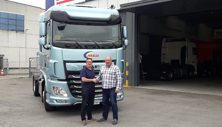 Entrega de DAF XF
