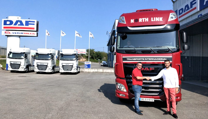 Entrega de DAF XF