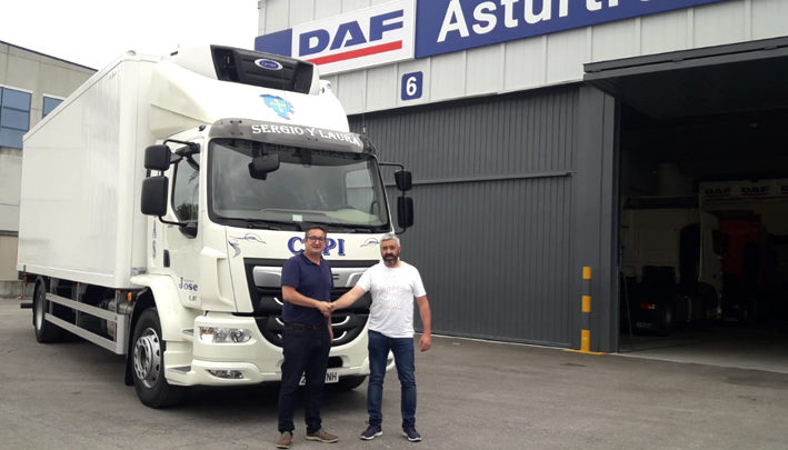 Entrega de un DAF LF