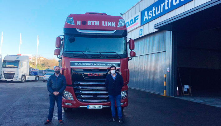 Entrega de unidad DAF XF 480 FT