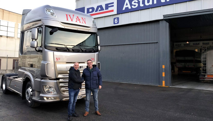 Entrega de DAF XF