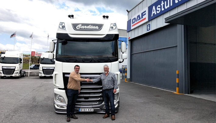 Entrega de DAF XF
