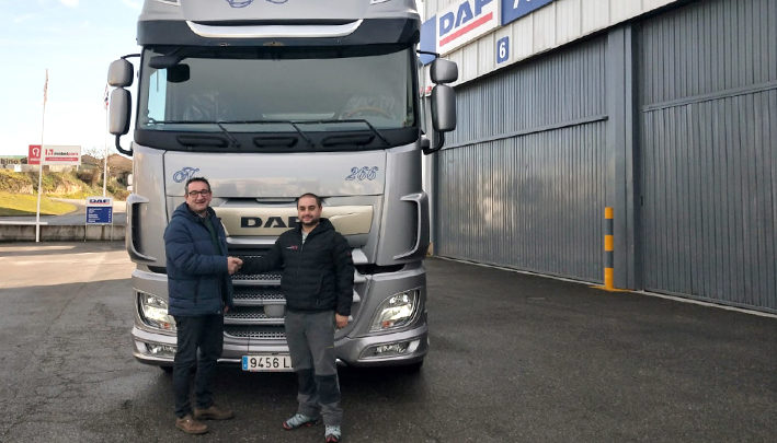 Entraga de camiones DAF en Asturias | Clientes satisfechos ✓